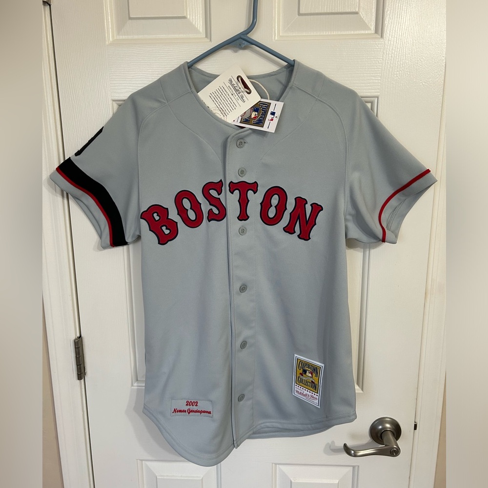 MITCHELL & NESS AUTHENTIC NOMAR GARCIAPARRA BOSTON RED SOX JERSEY!